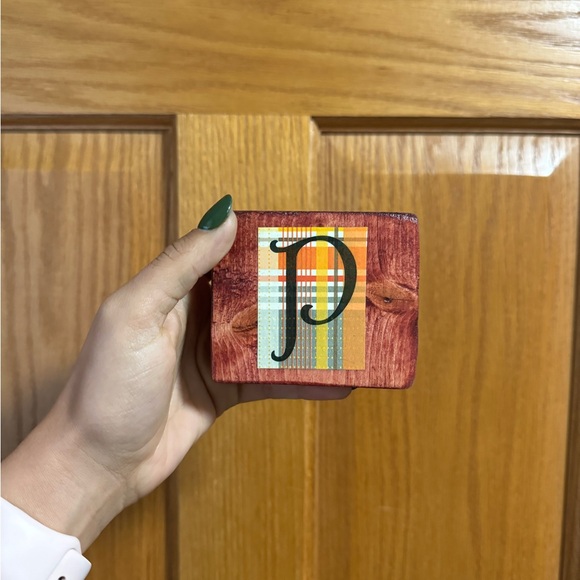 Reversible Merry Christmas and Happy Thanksgiving Letter Block Set - Picture 9 of 10